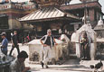 NEPAL-im-Swayambunath-Tempel